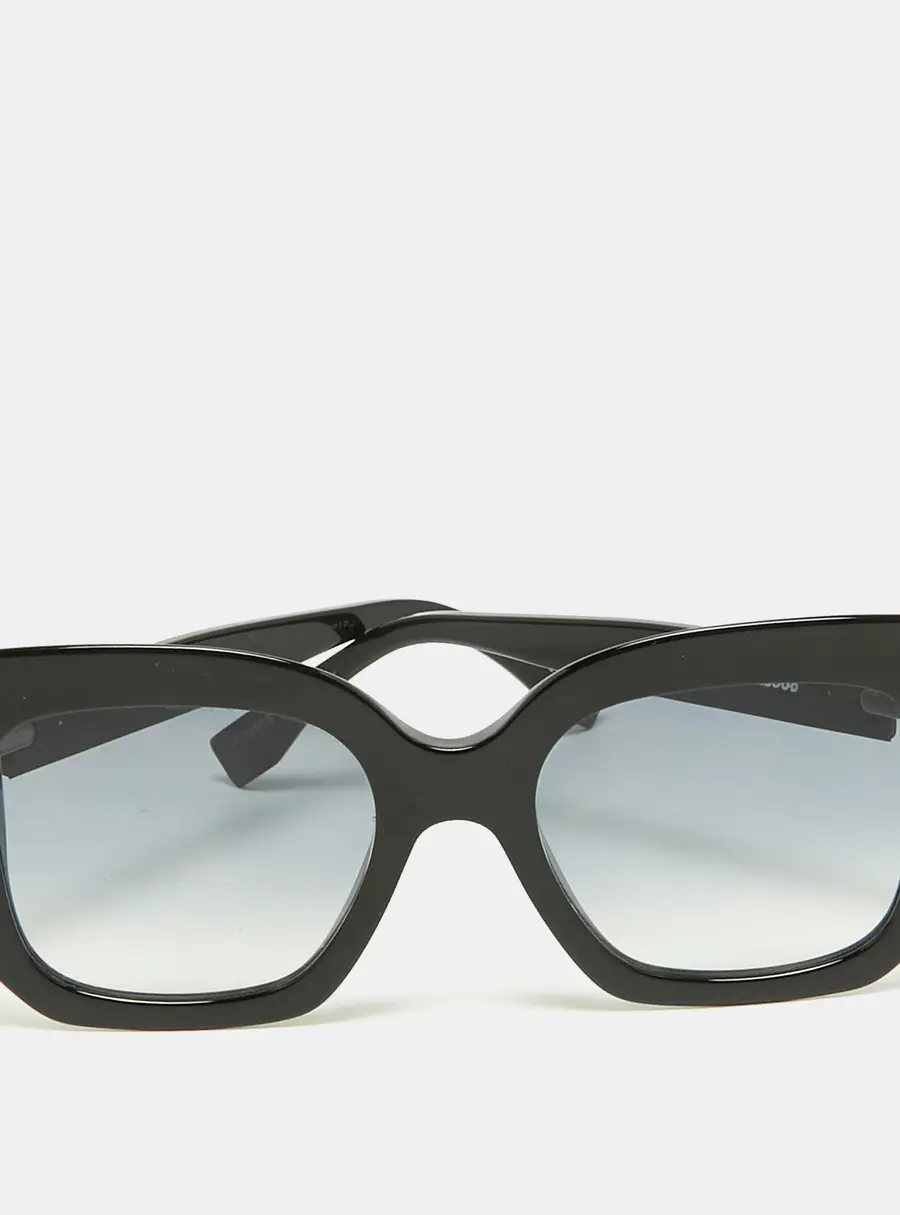 Fendi Black Gradient FF0267/S Peekaboo Square Sunglasses
