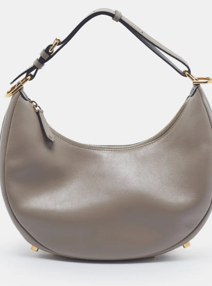 Fendi Fendigraphy Small Leather Hobo