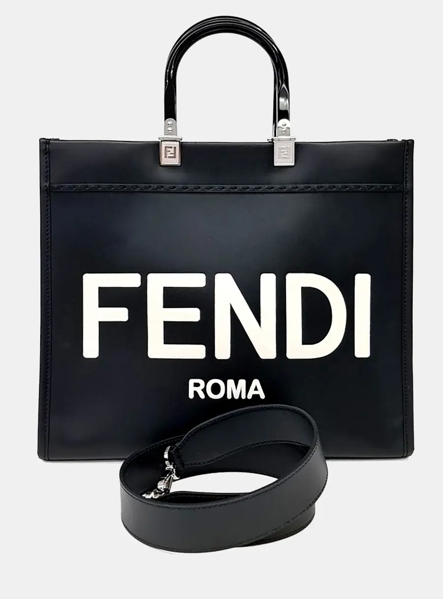 Fendi Sunshine Tote and Shoulder Bag (8BH386)