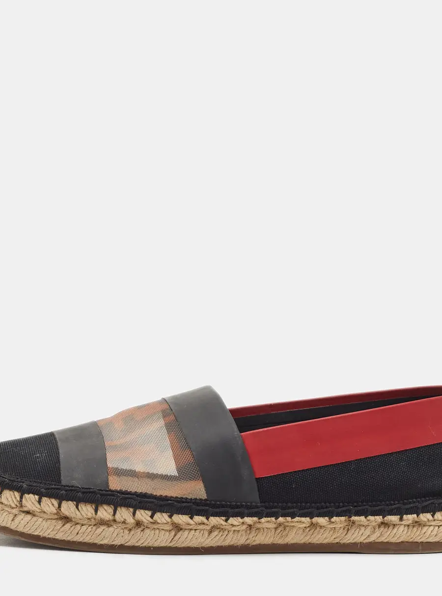 Fendi Colibri Size 36 Multicolor Mesh and Net Slip On Sneakers