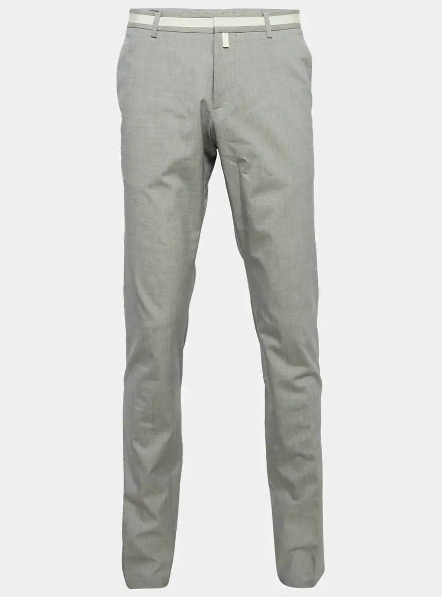Gucci Grey Cotton Blend Formal Trousers XL