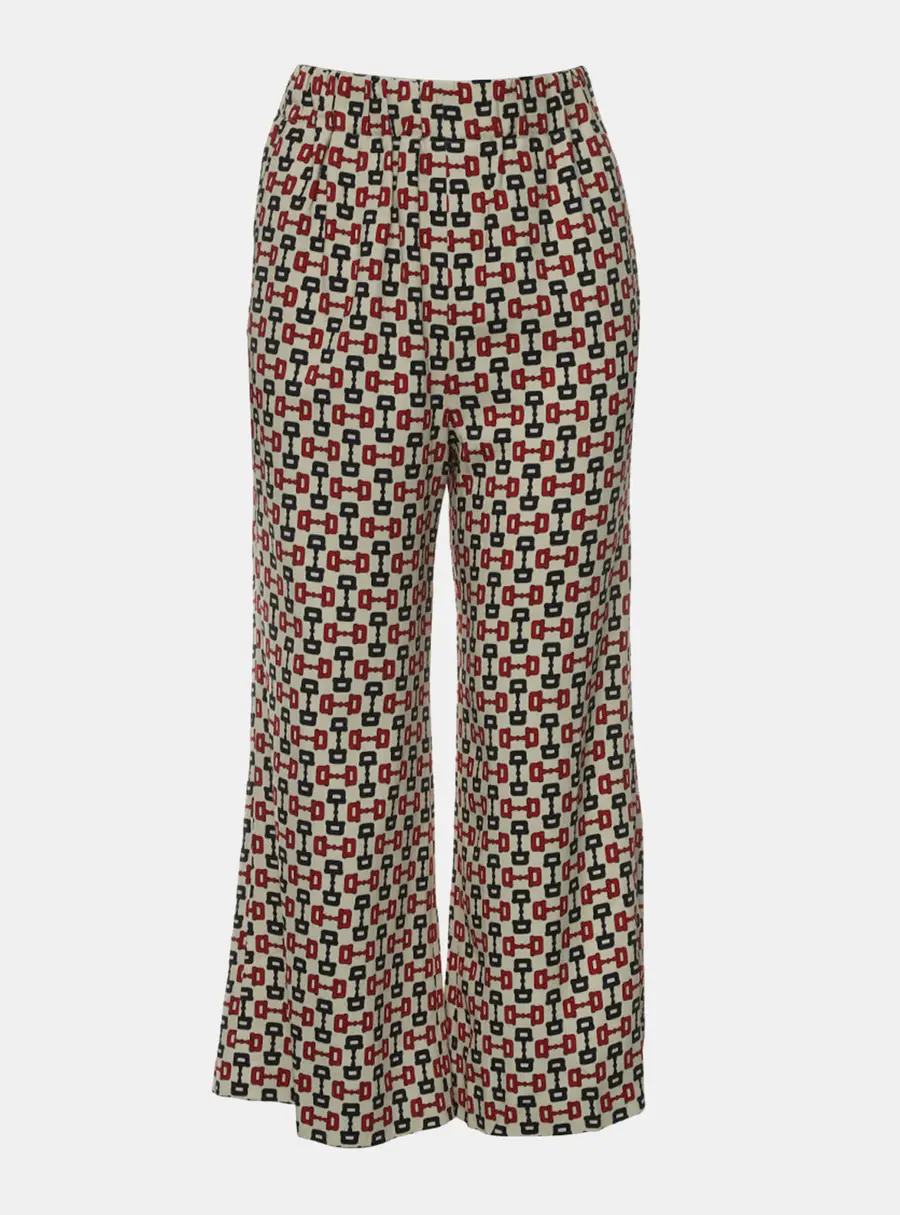 Gucci Pattern Printed Trousers