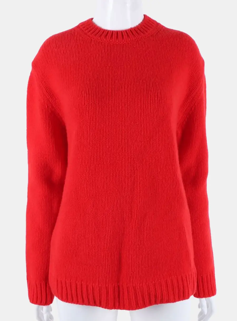 Gucci Red Wool Knit Size S