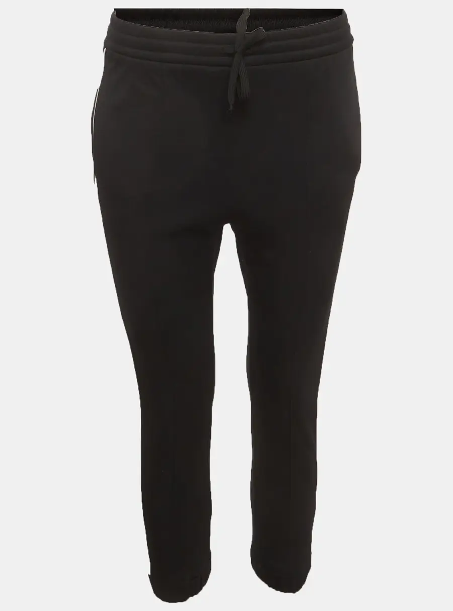 Gucci Black Side Strip Jersey Drawstring Track Pants XXS