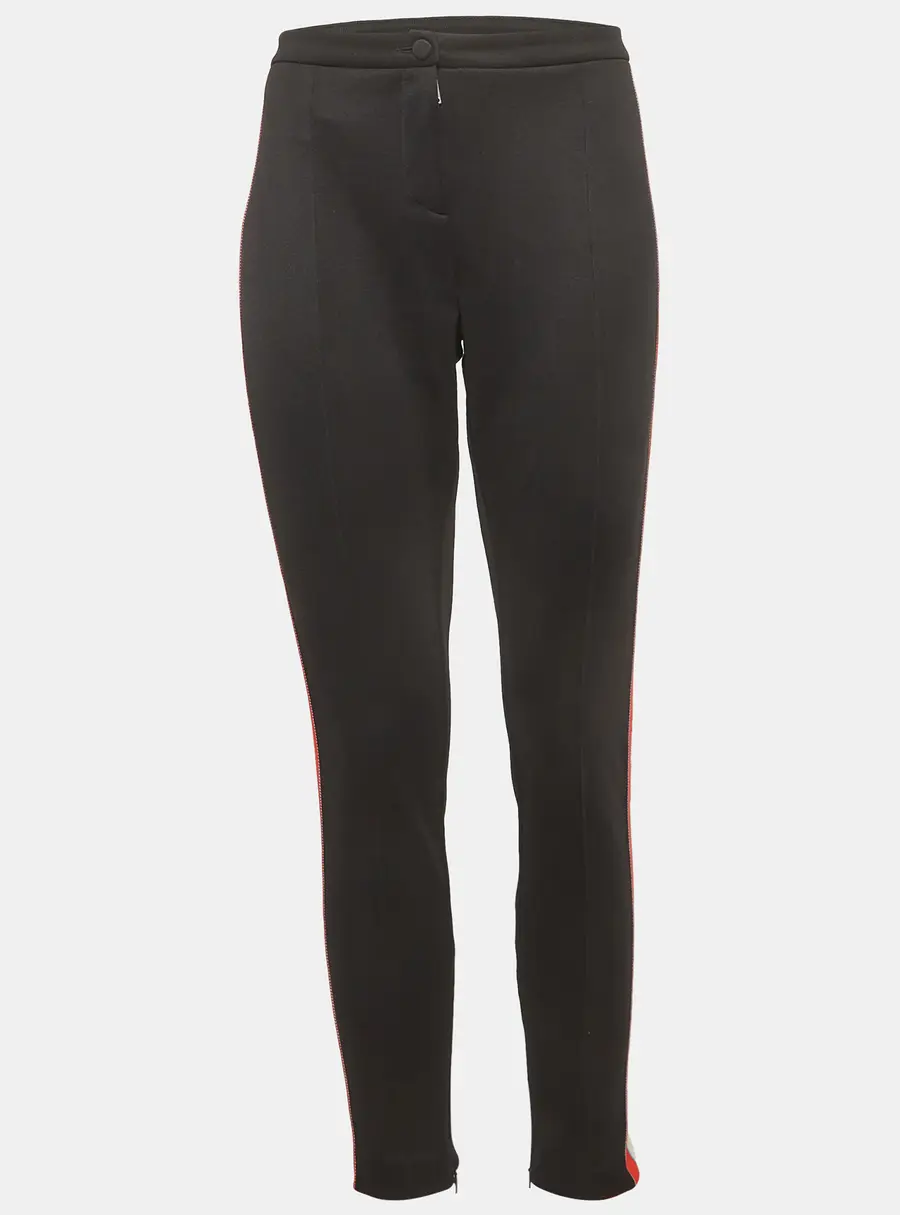 Gucci Black Logo Tape Jersey Detail Track Pants L
