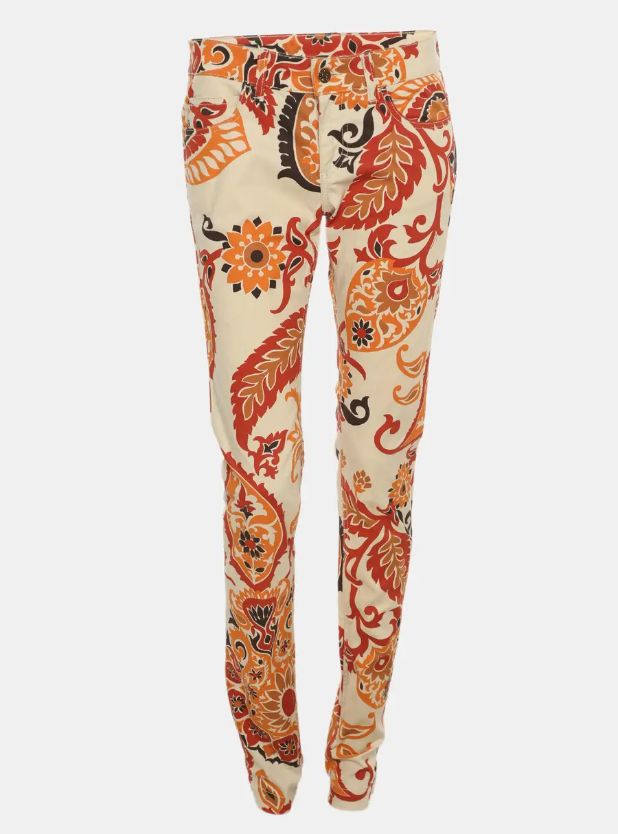 Gucci Multicolor Printed Stretch Cotton New Leggings S