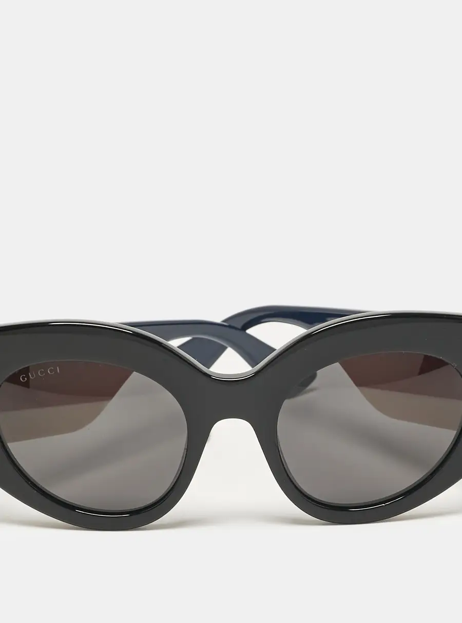 Gucci Black GG0275S Web Cat Eye Sunglasses