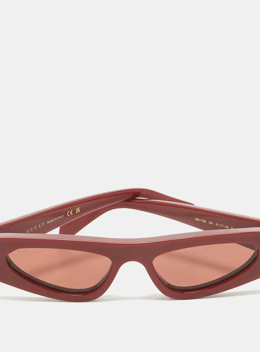 Gucci Red GG1779S Cat Eye Sunglasses