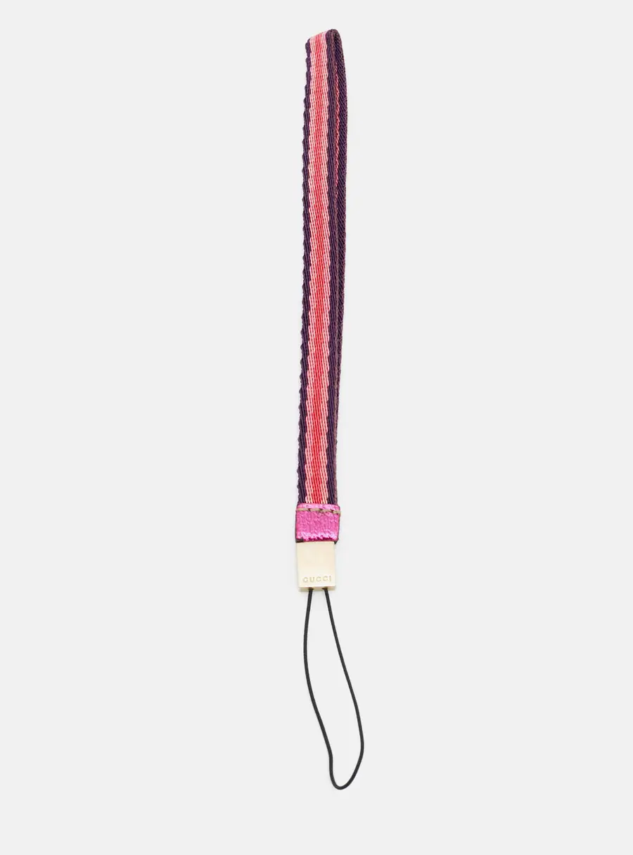 Gucci Phone Strap Multicolor Canvas