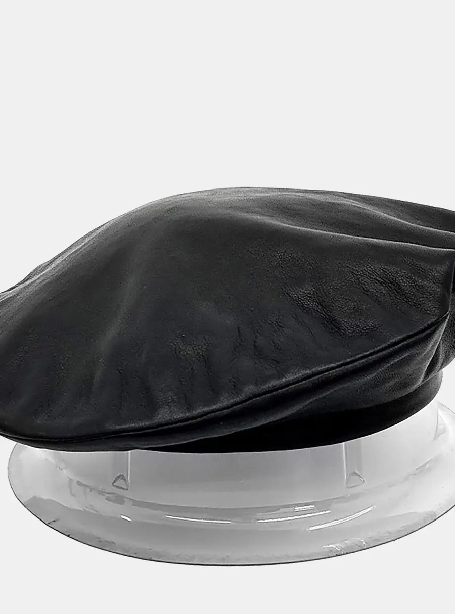 Gucci Leather Black beret