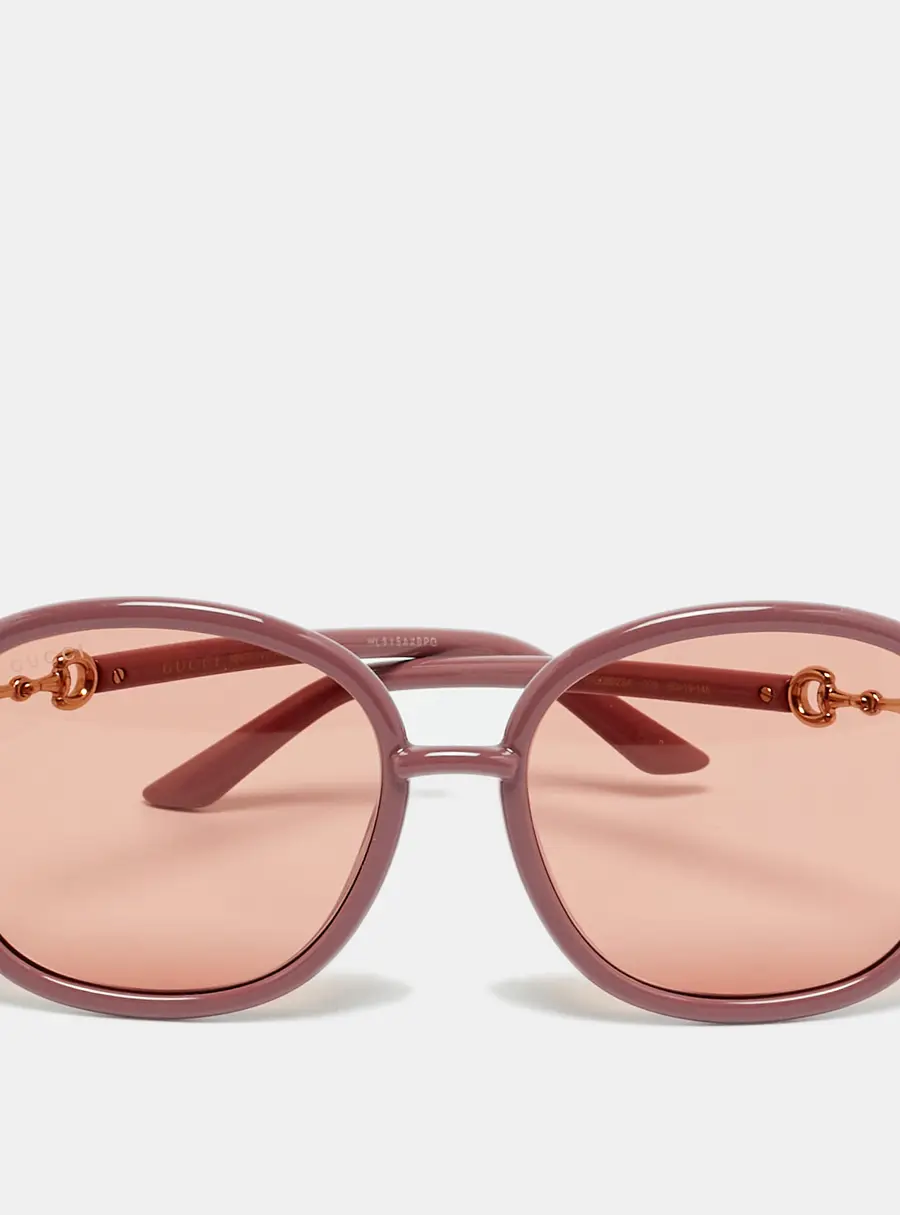 Gucci Old Rose GG0892SA Horsebit Oversized Sunglasses