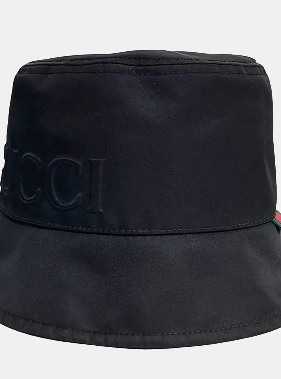 Gucci Black bucket hat