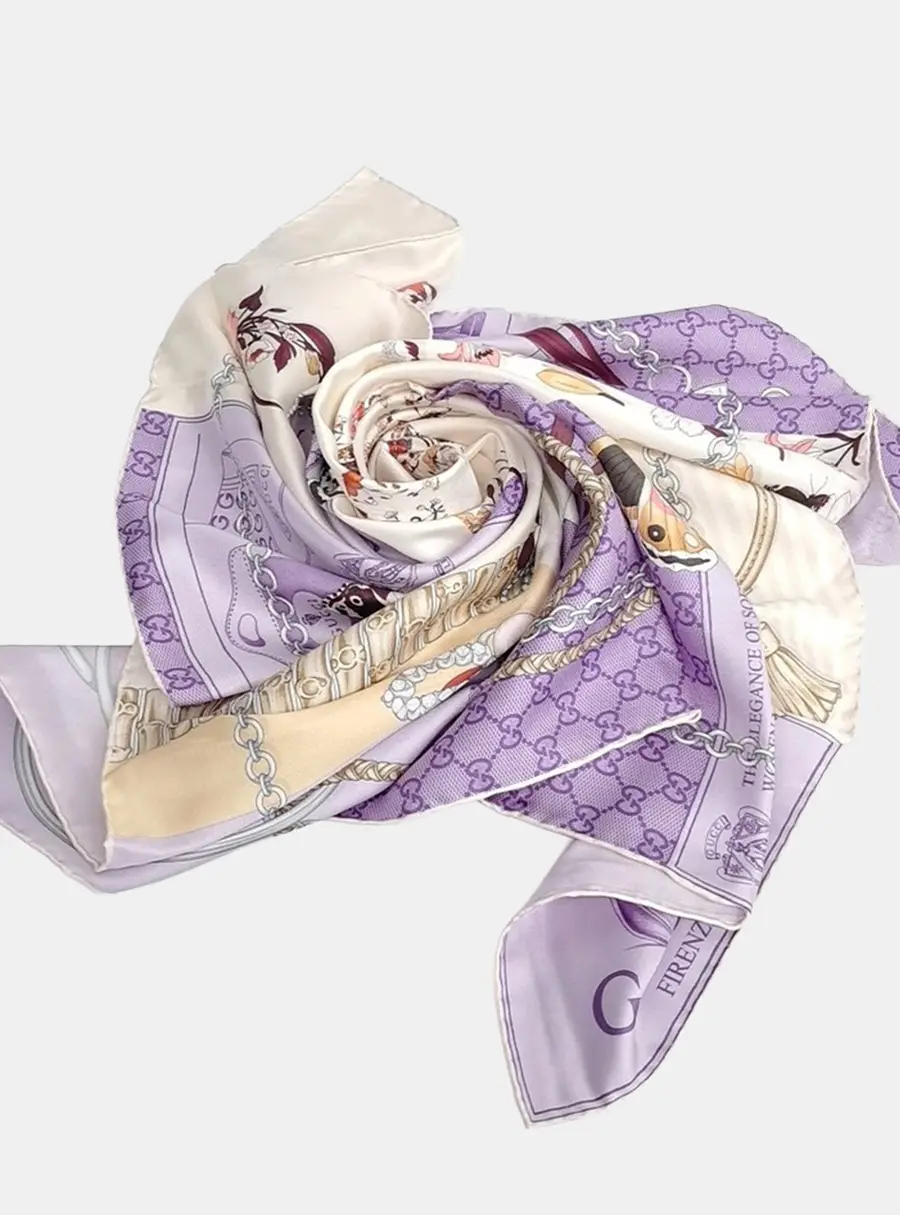 Gucci Multicolor silk scarf