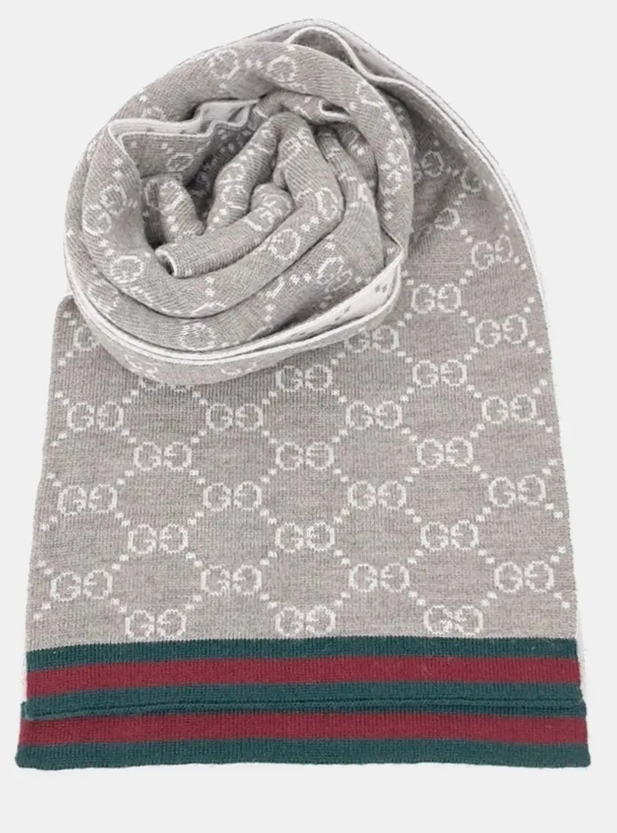 Gucci Wool Grey scarf