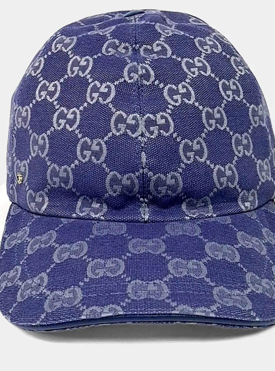 Gucci cotton Blue cap