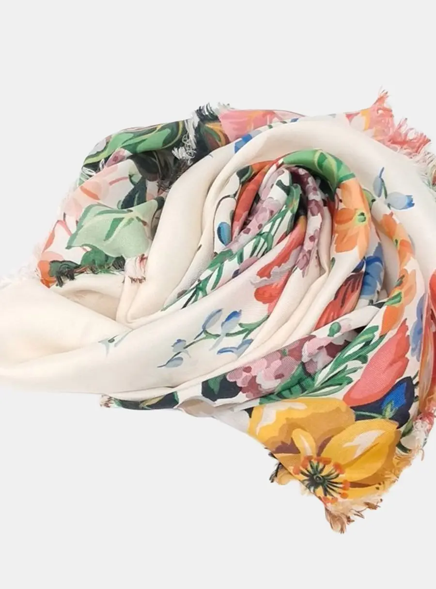 Gucci Multicolor Silk Scarf