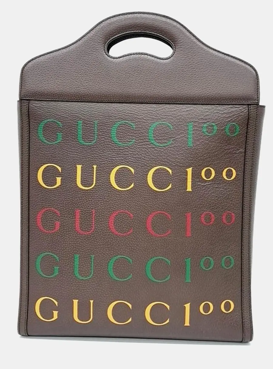 Gucci 100 medium tote and shoulder bag
