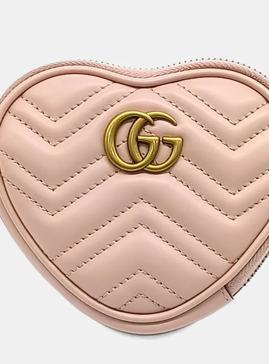 Gucci Marmont Heart Coin Purse (699517)