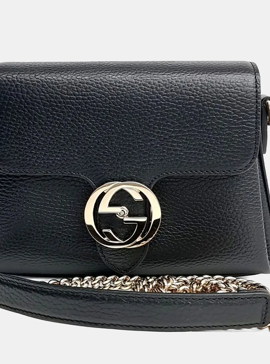 Gucci Interlocking Chain Crossbody Bag (607720)