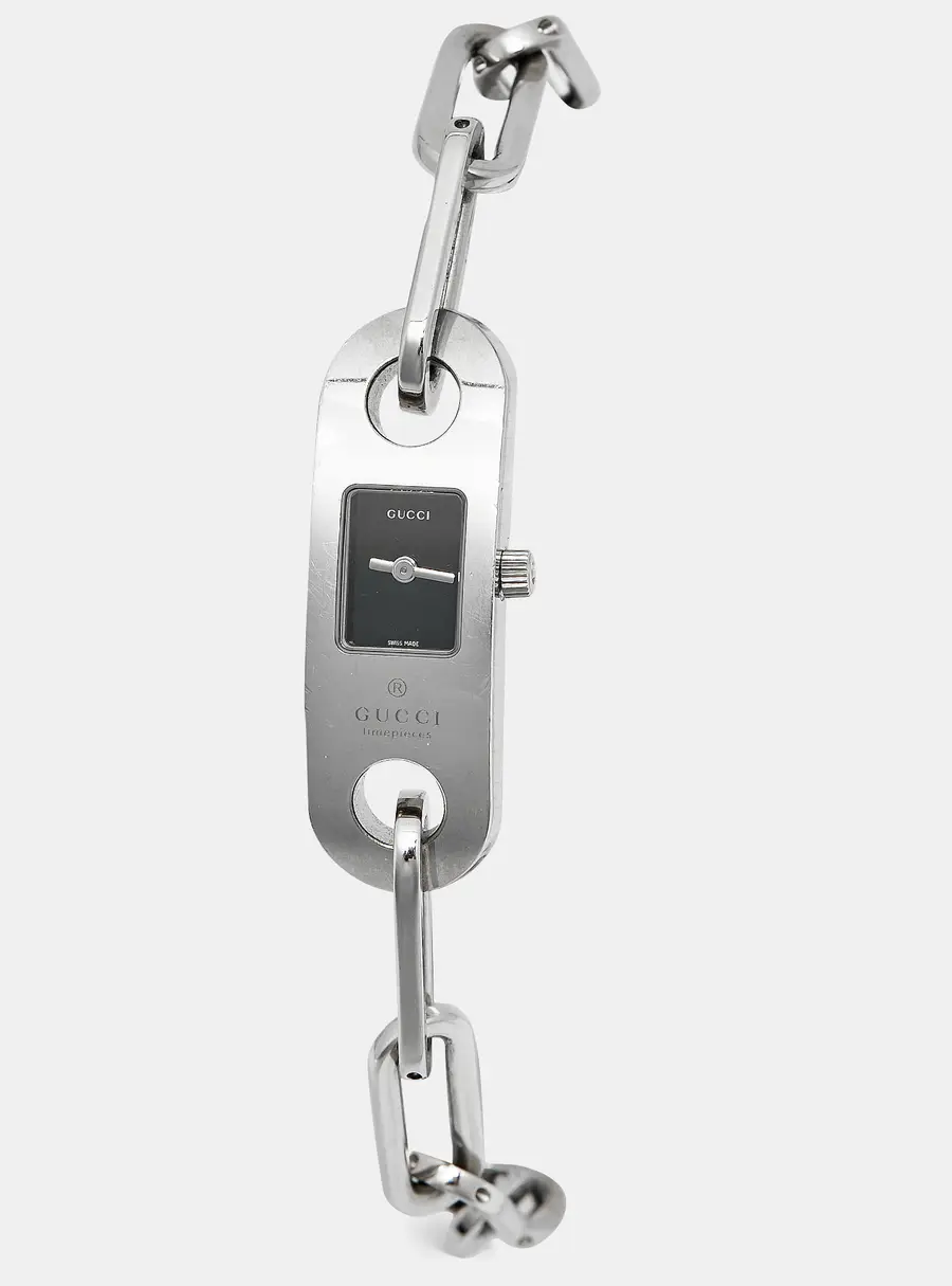 Gucci 6100 Series 6100L Stainless Steel Women's Wristwatch 13.50 mm