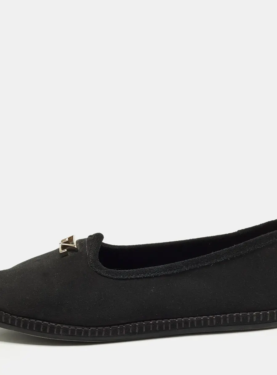 Giuseppe Zanotti GZ Size 37 Black Suede Slip On Loafers