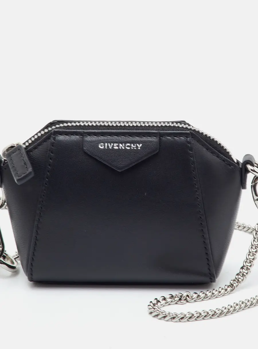 Givenchy Antigona Baby Black Leather Crossbody Bag
