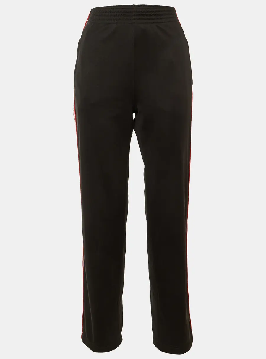 Givenchy Black Jersey Logo Tape Track Pants S
