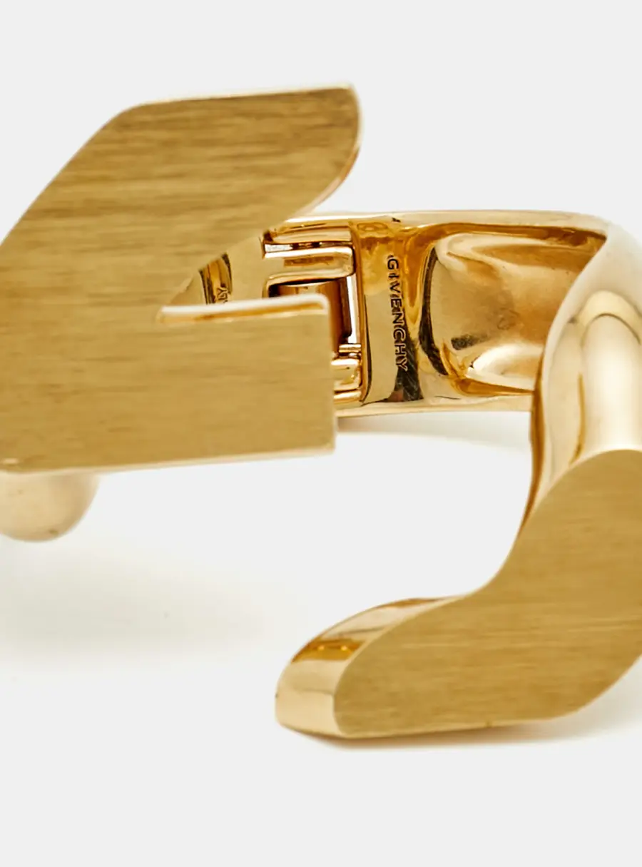 Givenchy G Chain Gold Tone Bracelet L