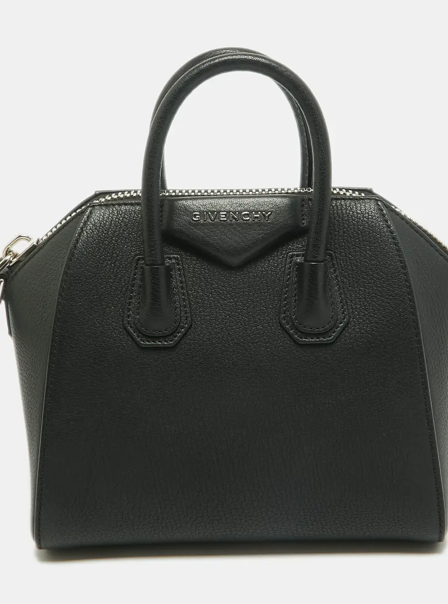 Givenchy Mini Antigona Black Leather Satchel
