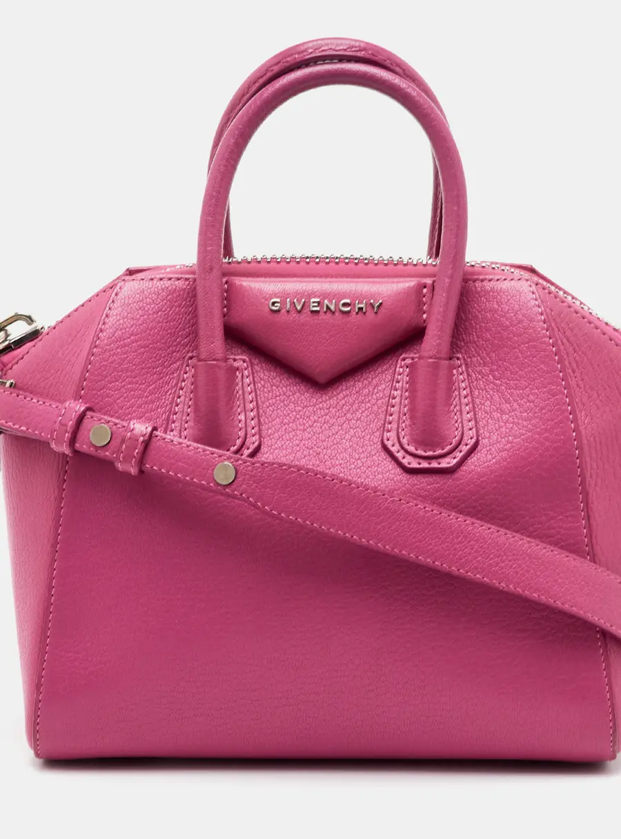 Givenchy Antigona Pink Leather Satchel