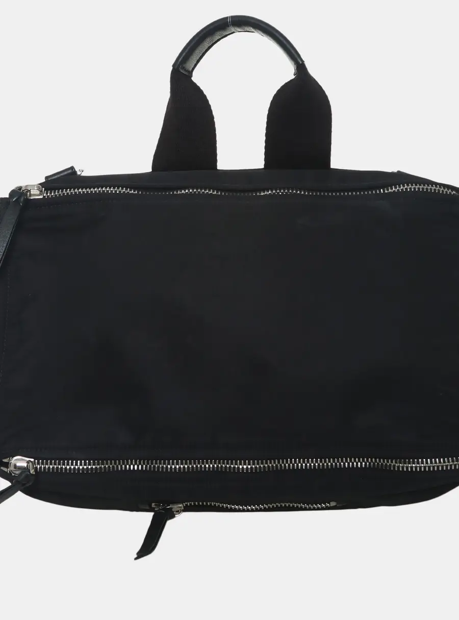 Givenchy Pandora Small Black Nylon Messenger Bag