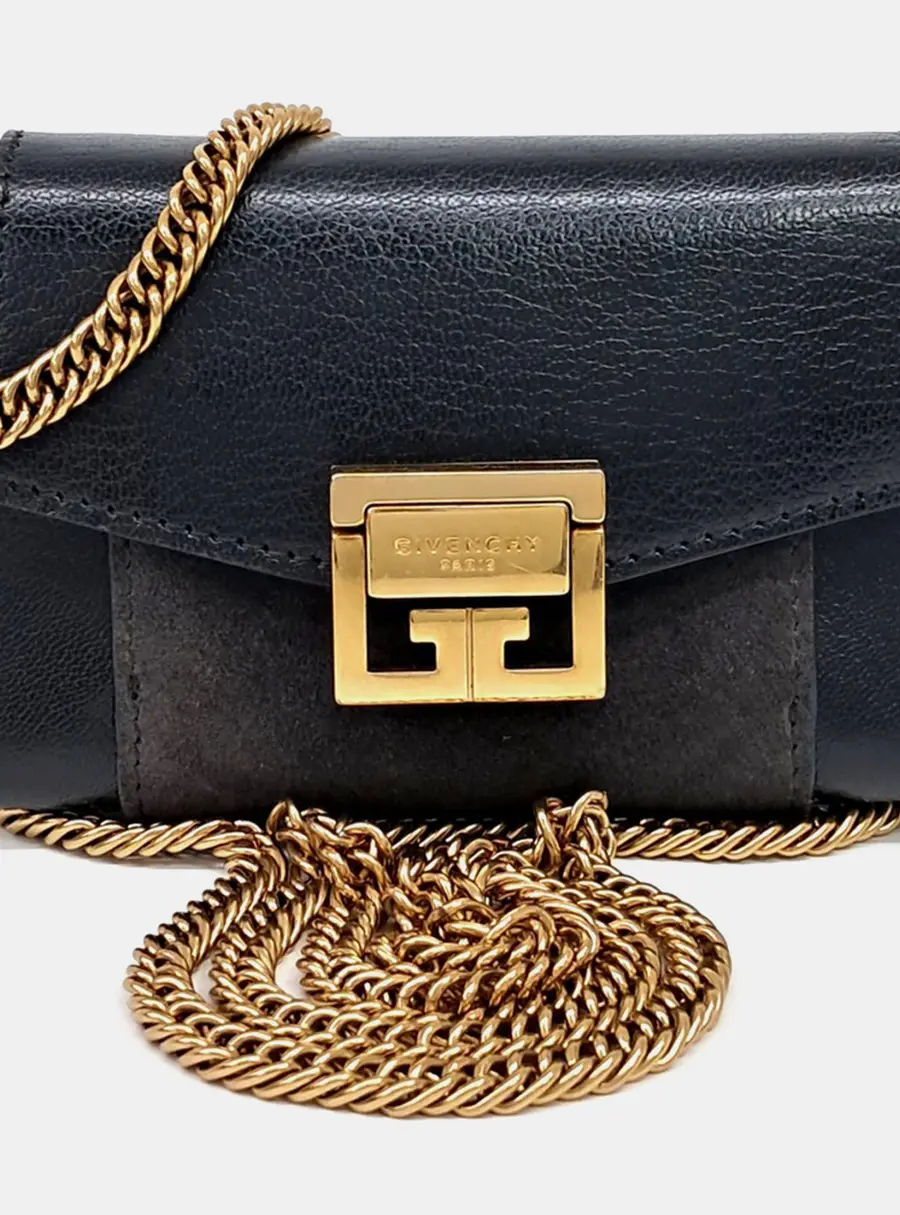 Givenchy Black Leather GV3 Nano