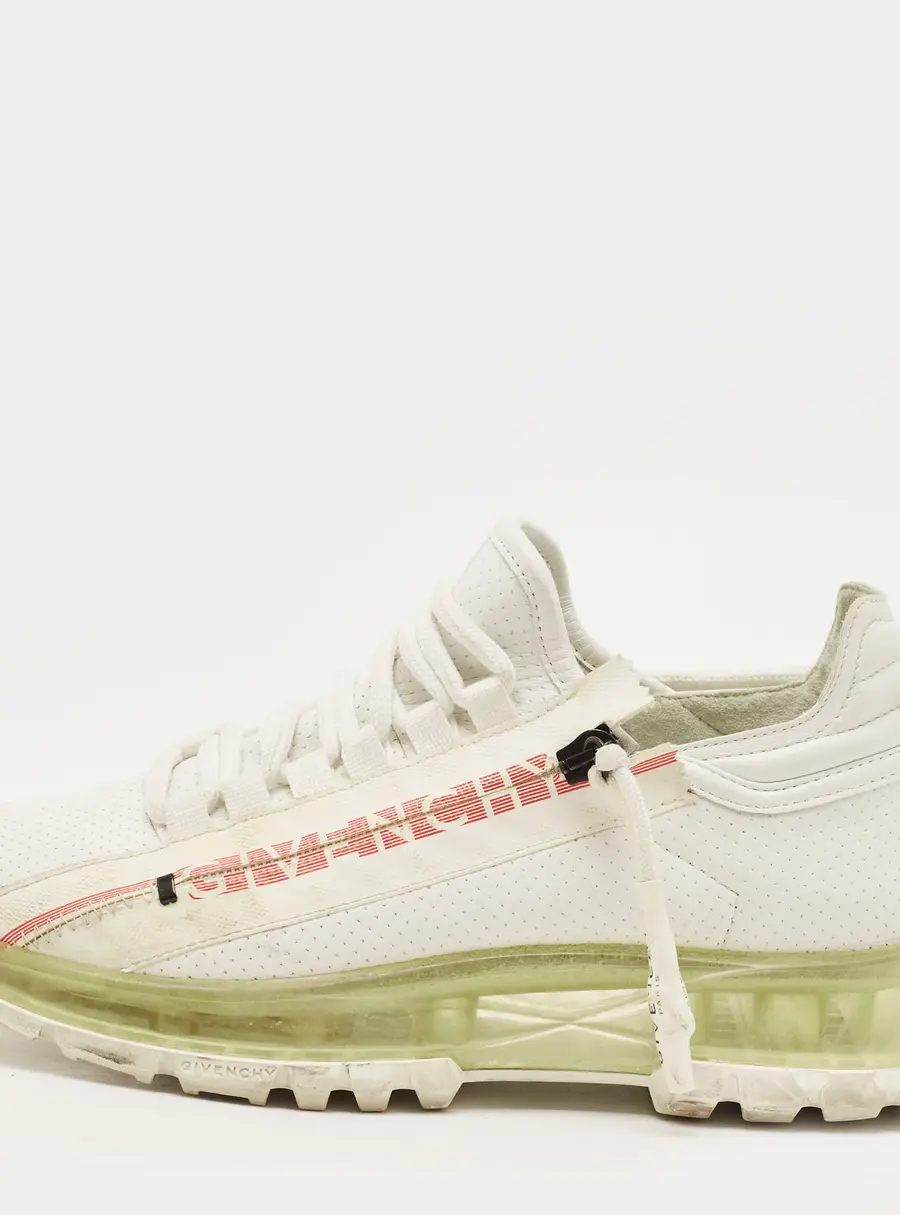 Givenchy Spectre Size 36 White Leather Lace Up Sneakers
