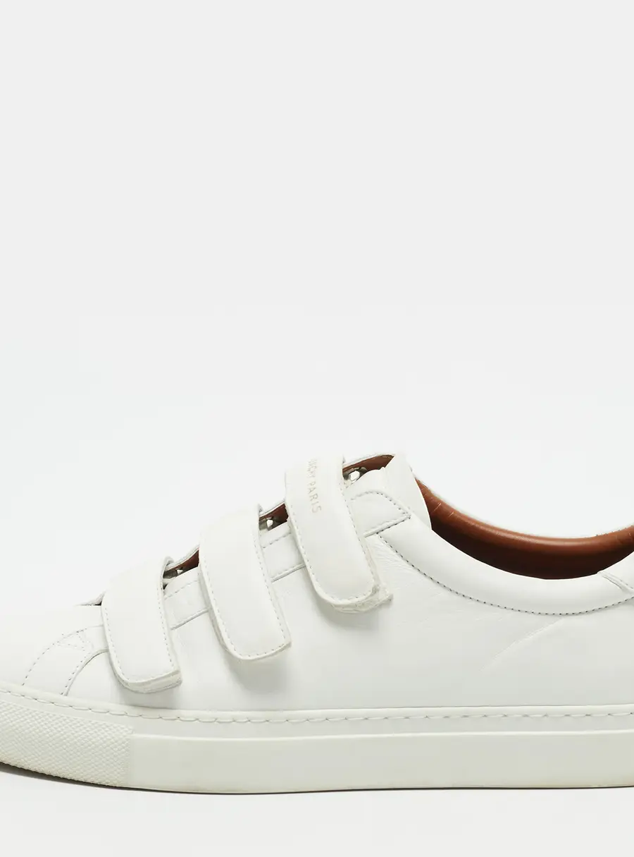 Givenchy Urban Street Size 40 White Leather Lace Up Sneakers