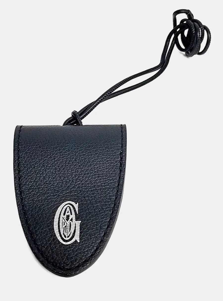 Goyard Leather bag charm