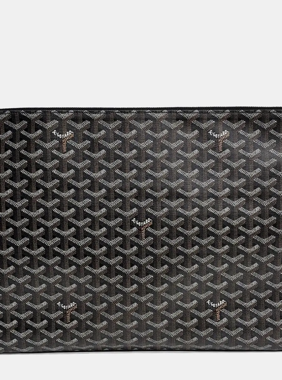 Goyard Black PVC Senna GM