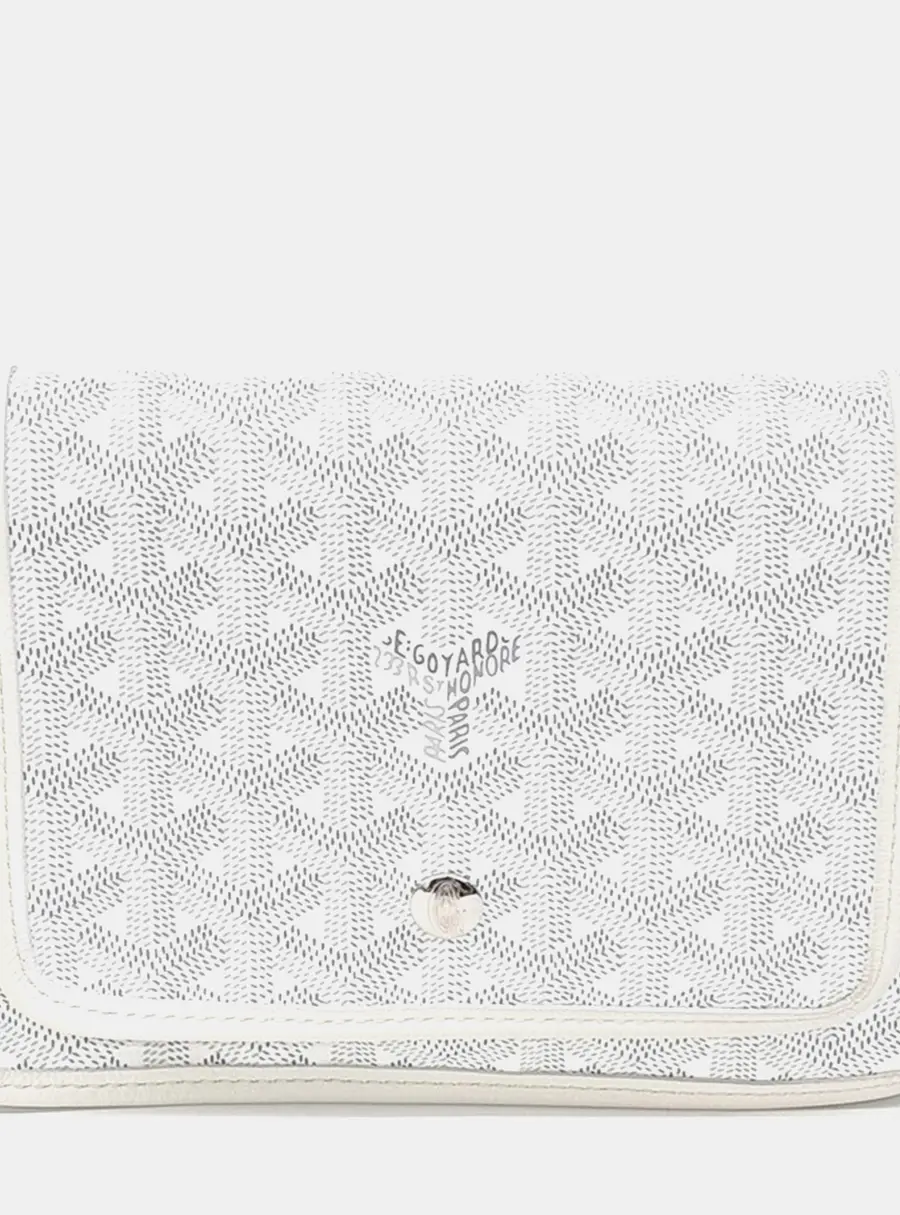 Goyard Fabric White Plum&eacute; Bag