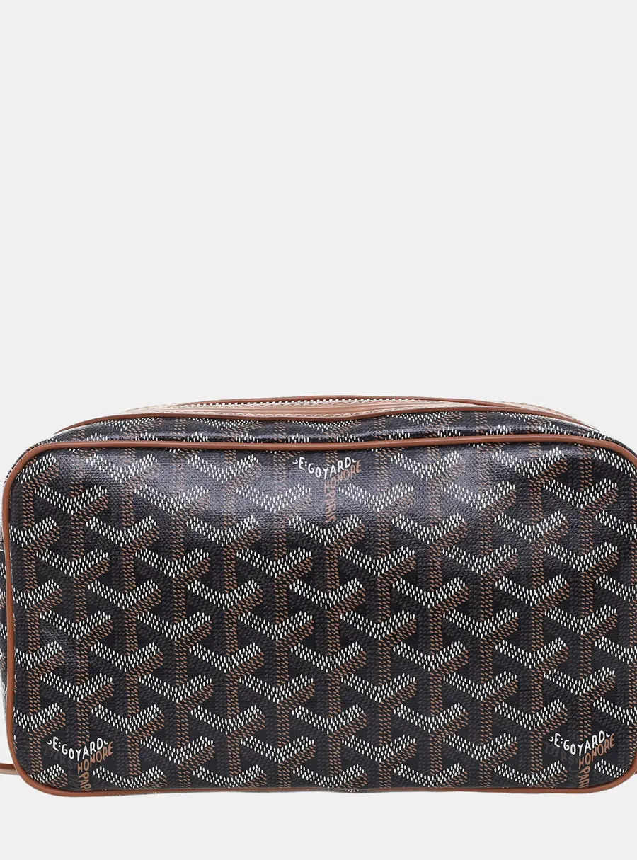 Goyard Black/Tan Black, Tan Cap-Vert PM Crossbody Bag
