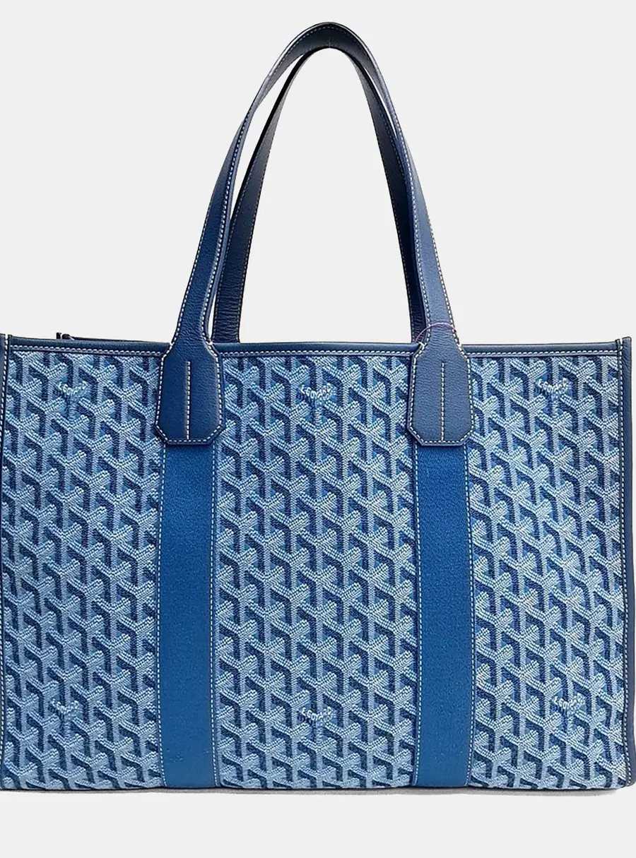 Goyard Blue Fabric Billet MM
