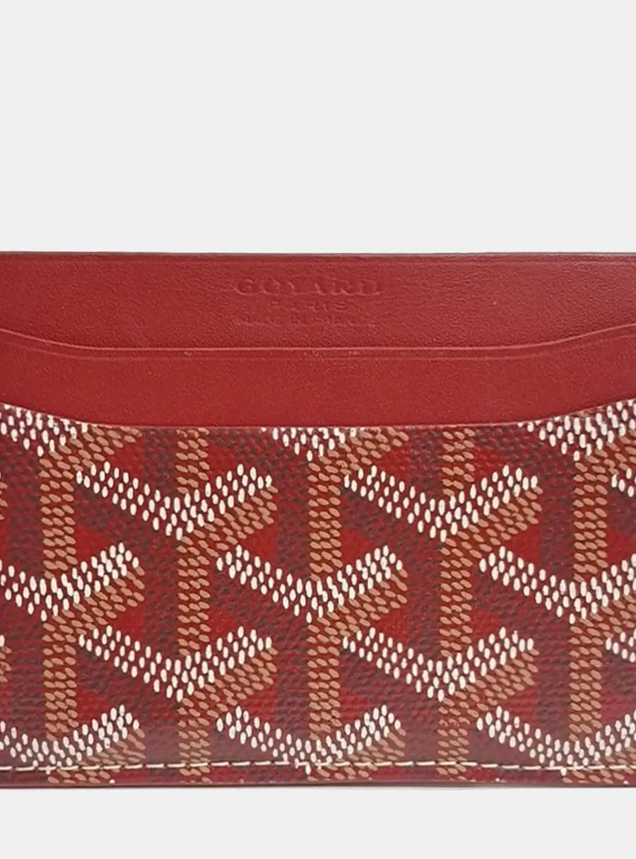 Goyard Multicolor PVC Saint Sulpice card wallet