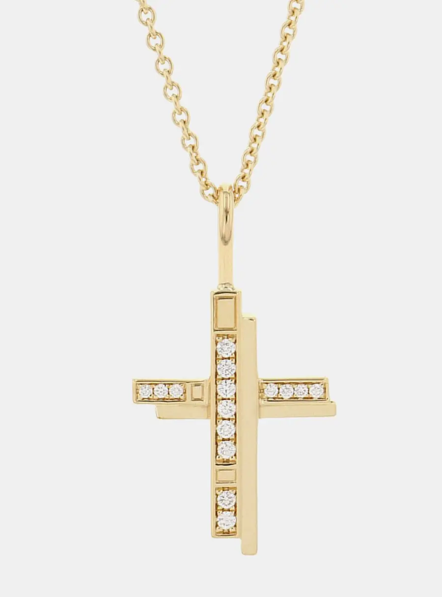 Harry Winston Traffic 18K Yellow Gold Diamond Necklace