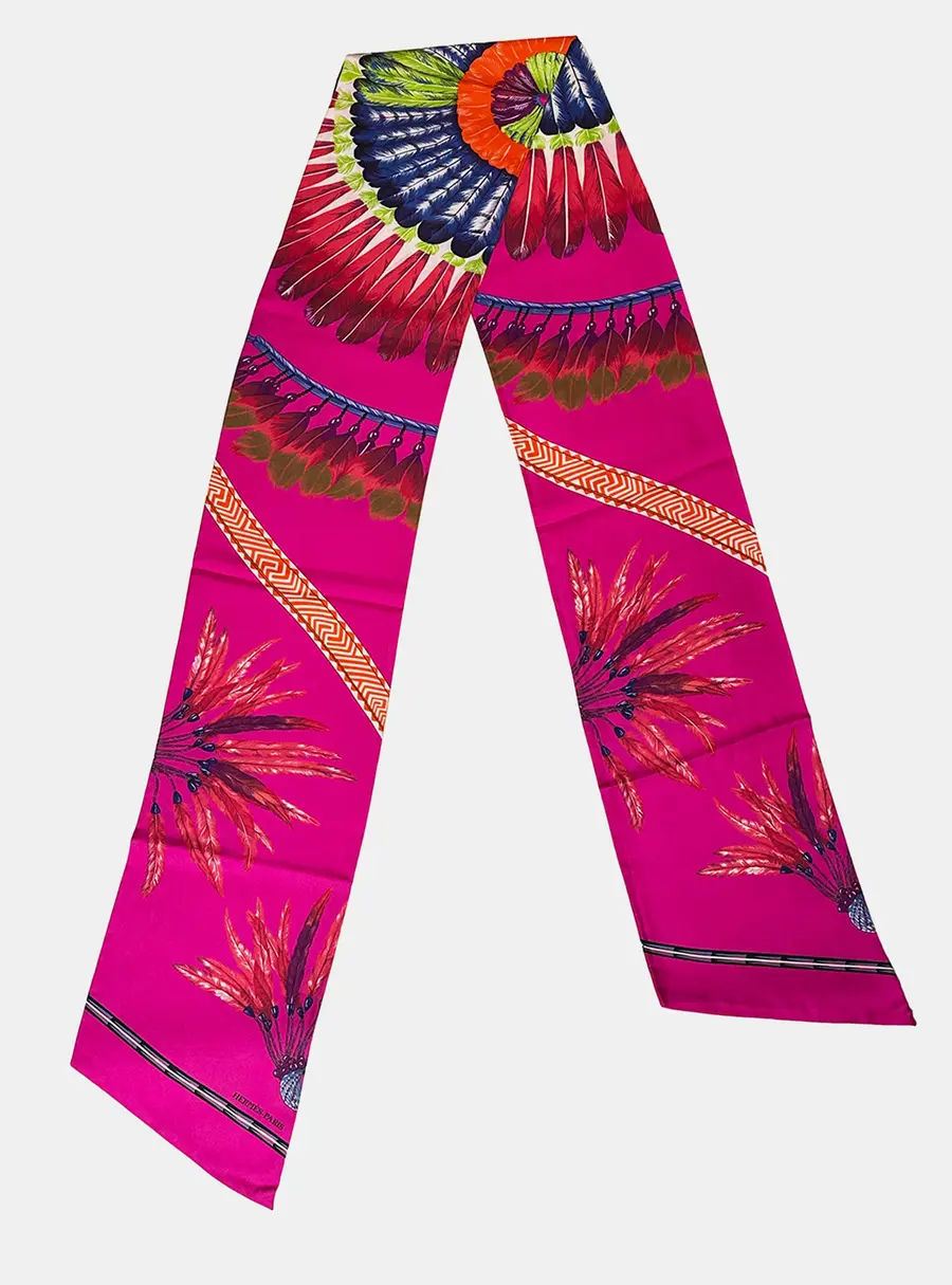 Hermes Brazil Maxi Twilly Scarf