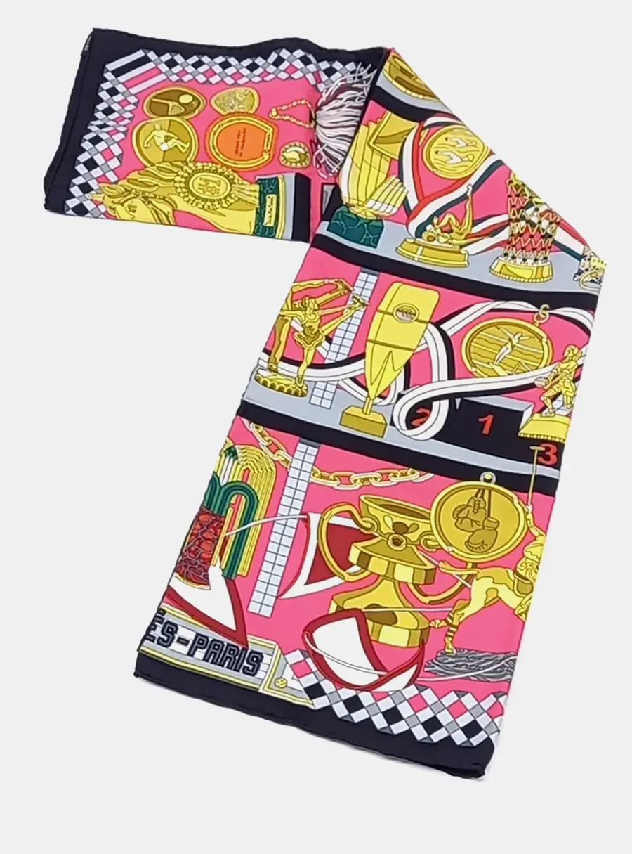 Hermes Silk Multicolor Scarf