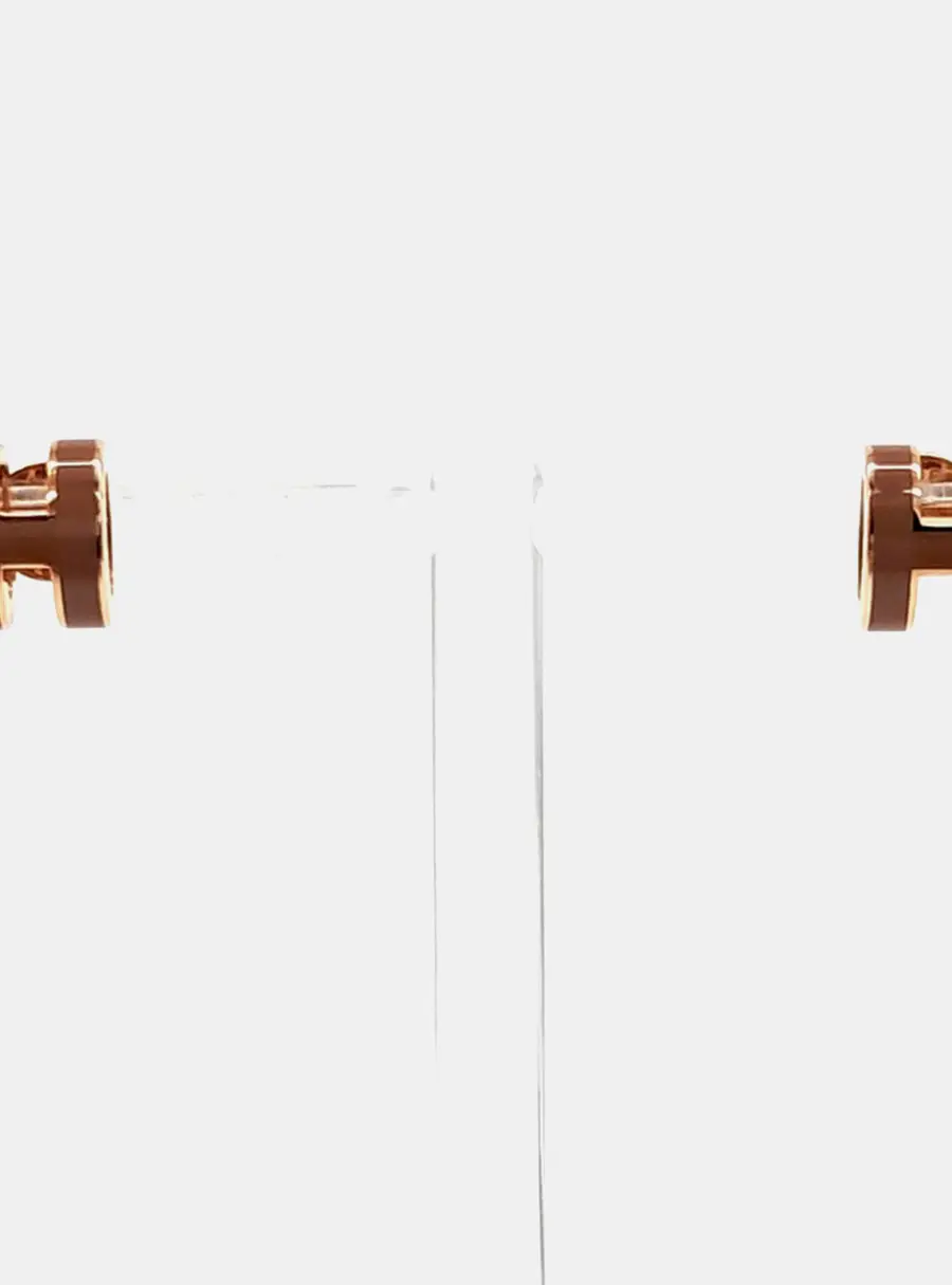 Hermes Pop H logo Earrings