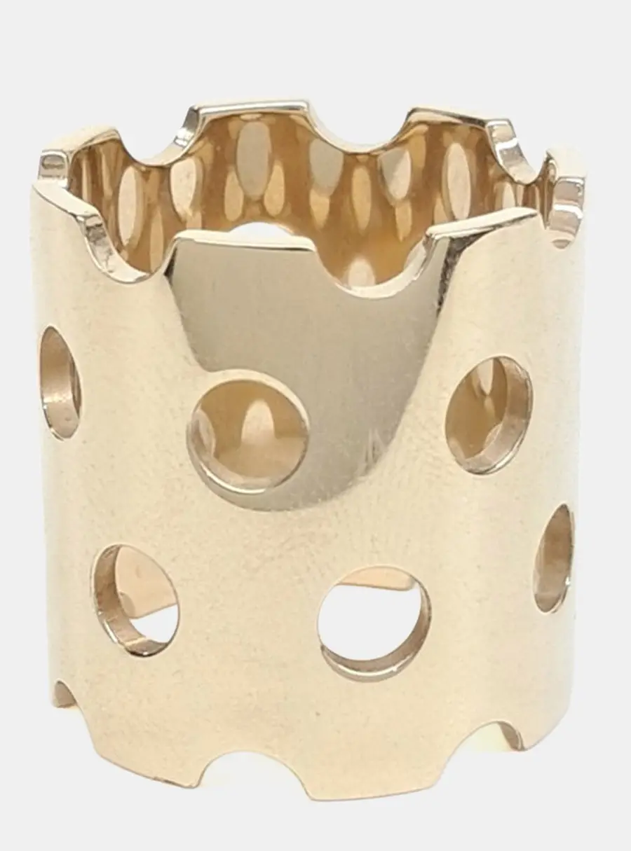 Hermes Gold  Scarf Ring
