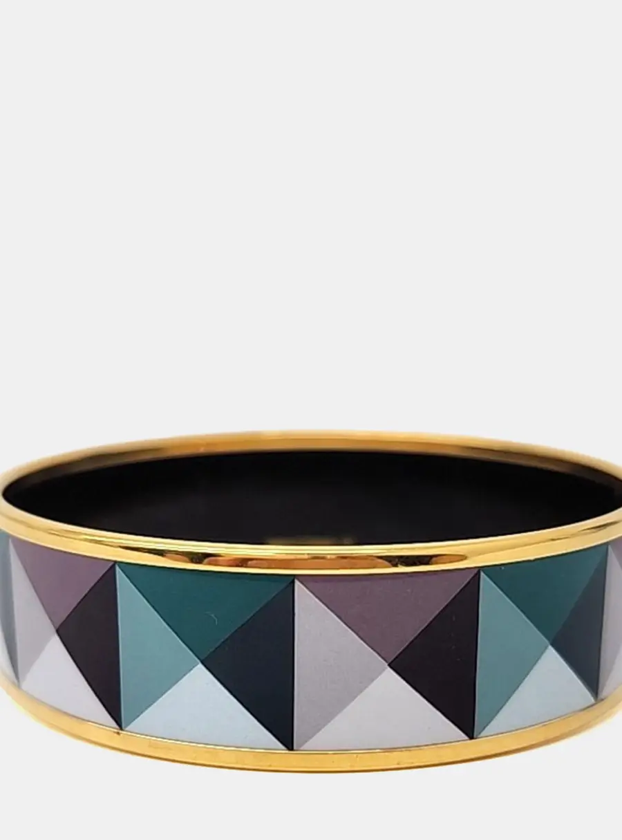 Hermes metal bangle