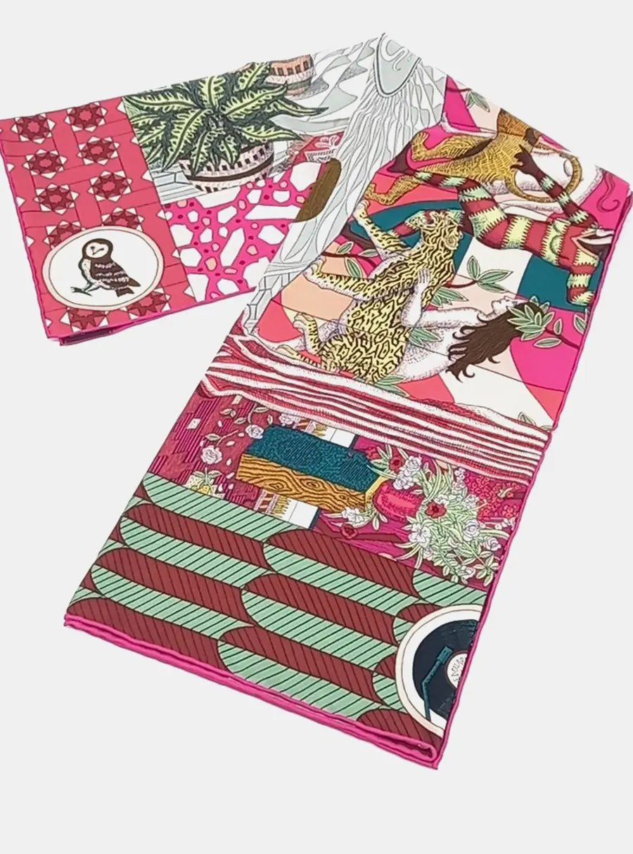 Hermes Multicolor silk scarf