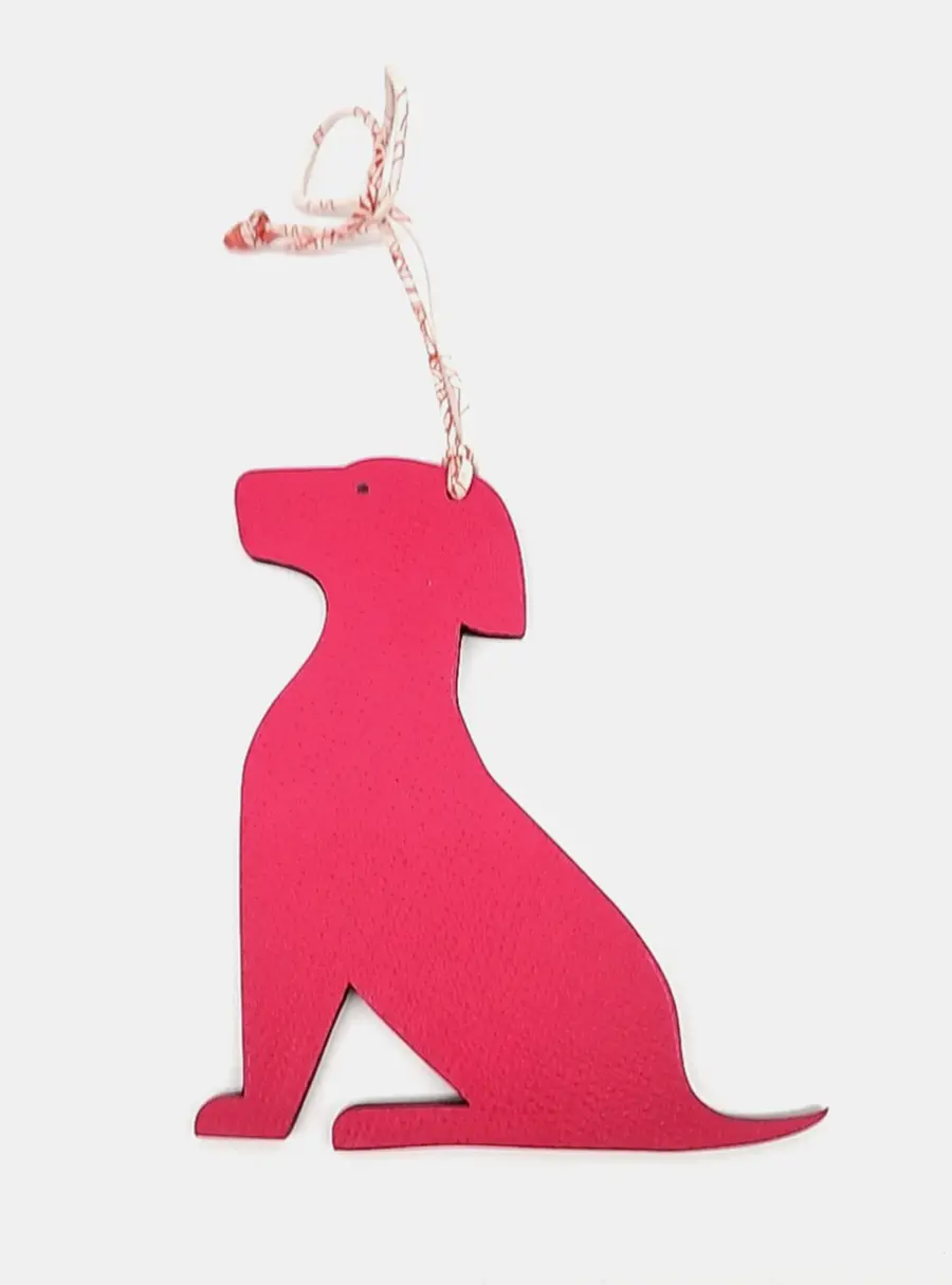 Hermes Petit H Petit Hache Pink Leather Bag Charm