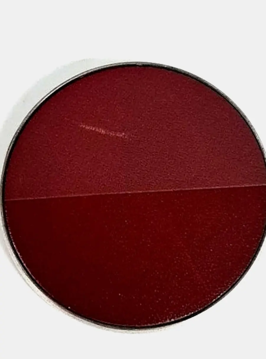 Hermes Red Silver Brooch