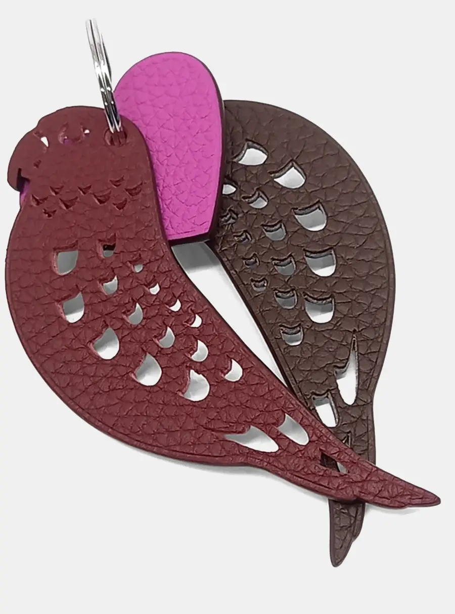 Hermes Petit H key ring